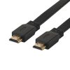 Cablu HDMI to HDMI, cablu plat 1,8 metri, negru