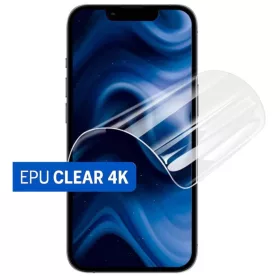   Folie EPU Apple iPhone X/XS, BYRY® Hydrogel, Clear 4K, ultra subtire, regenerabila