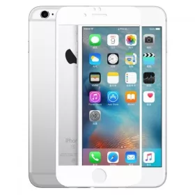   Folie de sticla Apple iPhone 6 Plus / 6S Plus, 5D Full Glue, margini albe
