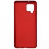 Husa Liquid Silicone Case V.2 pentru Samsung Galaxy S21, interior microfibra, rosie