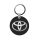 Breloc din MDF (lemn) cu logo auto, inel de sustinere metalic, model 11
