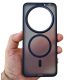 Husa Xiaomi Redmi 14c / Redmi A4 / Poco C75, Magsafe Translucent, neagra