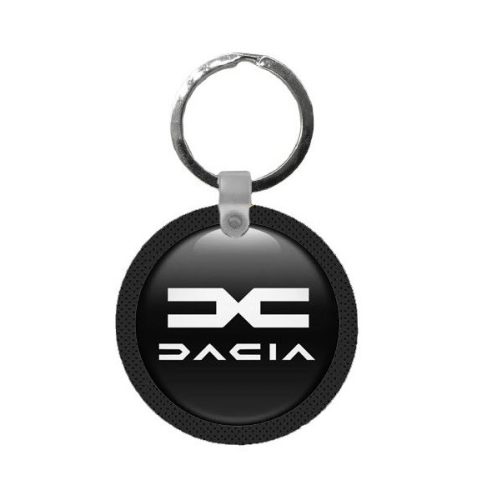 Breloc din MDF (lemn) cu logo auto, inel de sustinere metalic, model 6
