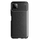 Husa Carbon Fiber pentru Samsung Galaxy A22 5G, neagra