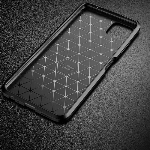 Husa Carbon Fiber pentru Samsung Galaxy A22 5G, neagra