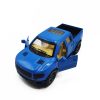 Camioneta de jucarie pentru copii, carcasa metalica, functie pullback, albastra