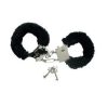 Catuse metalice cu blanita neagra, accesoriu distractiv party
