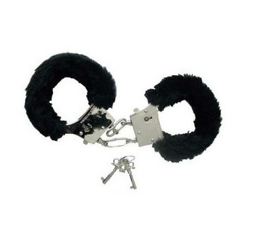 Catuse metalice cu blanita neagra, accesoriu distractiv party