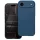 Husa Apple iPhone 17 Air, Luxury Silicone, protectie camera, catifea in interior, albastru inchis