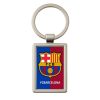 Breloc metalic dreptunghic, inel de sustinere metalic, echipa de fotbal,model 3