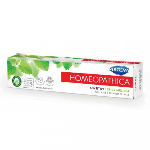 Pasta de dinti Astera Homeopatica Sensitive, 75 ml