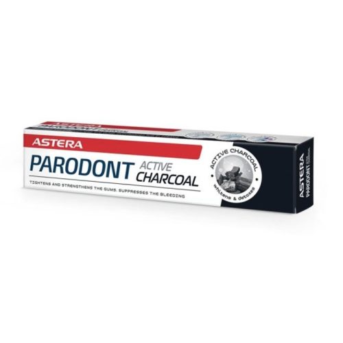 Pasta de dinti Astera Parodont Active Charcoal, 75 ml