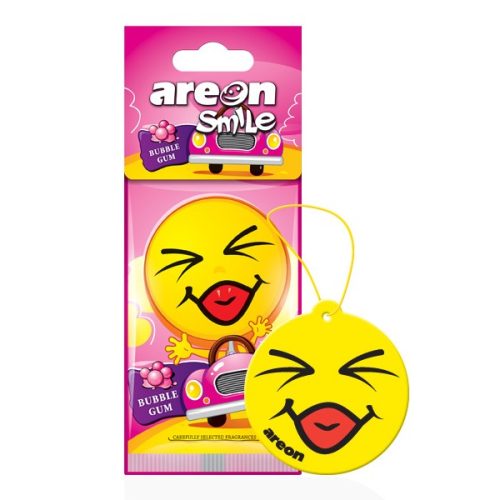 Odorizant auto emoji Areon Smile, Bubble Gum