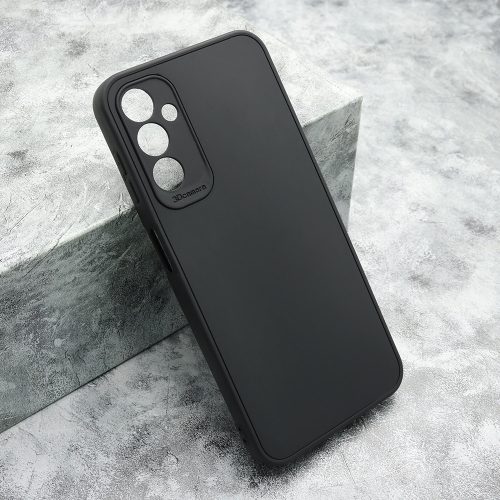Husa Samsung Galaxy A55 5G, Matt TPU My Choice, silicon moale, protectie camere, neagra