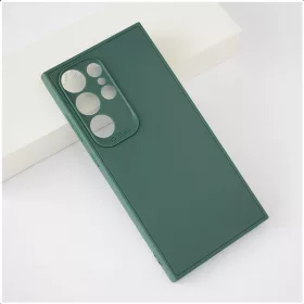   Husa Samsung Galaxy S24 Ultra, Matt TPU My Choice, silicon moale, verde
