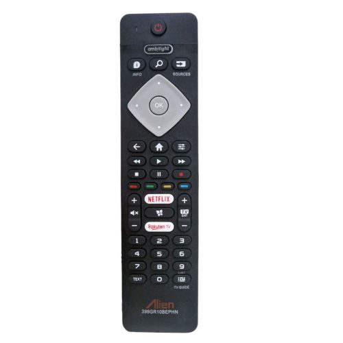Telecomanda pentru Smart TV LCD/LED Philips, Netflix, Ambilight, Alien 398GR10BEPHN