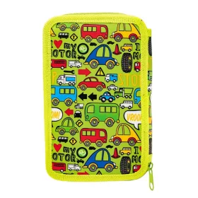   Penar echipat CNX Trafic, 2 fermoare, 20 de piese incluse, 20 x 12.5 x 4 cm, verde