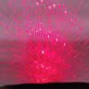 Proiector laser LED, interior/exterior, Ecoled 3W, telecomanda, rosu/verde