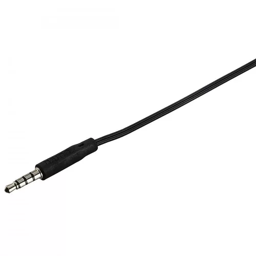 Casti audio cu microfon Hama EP Basic4Music, conector jack 3.5 mm, cablu 1.2m, negre