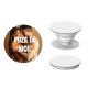 Suport telefon mobil tip popsocket personalizat cu poza ta, alb