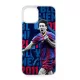 Husa iPhone 14 Pro, TPU flexibil, margini transparente, Messi1