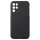Husa Samsung Galaxy S22 Ultra Luxury Silicone, catifea in interior, protectie camere, neagra