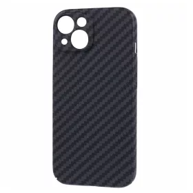  Husa Apple iPhone 13 Pro, iPefet Carbon, textura kevlar, neagra