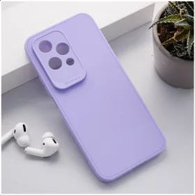   Husa protectie Honor 200 Lite, Matt TPU My Choice, silicon moale, mov lila