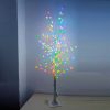 Copacel luminos, 266 LED-uri multicolore, rotunde, 150 cm