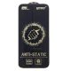 Folie sticla Apple iPhone 12/12 Pro, BYRY Antistatic ESD, margini negre
