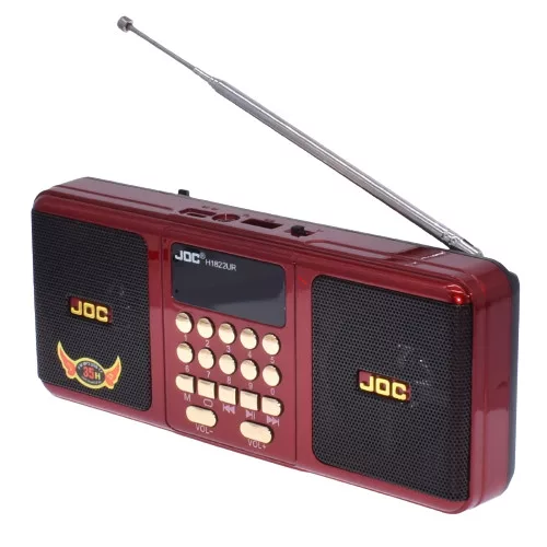 Radio portabil JOC H1822, MP3, microSD/USB,FM, afisaj electr