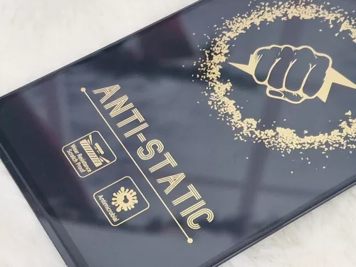 Folie de sticla Samsung Galaxy A16, BYRY Full Glue Antistatic ESD, margini negre