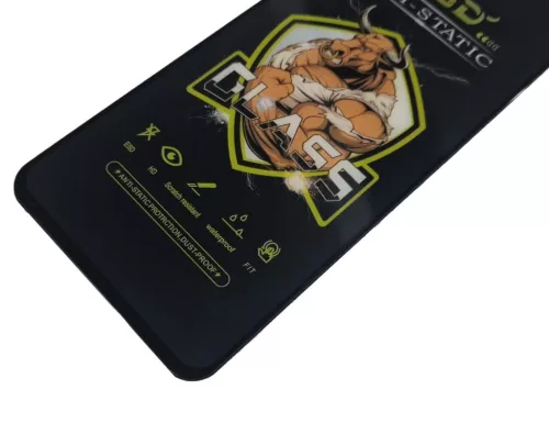 Folie de sticla Samsung Galaxy A24, Full Glue Bull Antistatic, ESD, margini negre