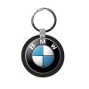 Breloc din MDF (lemn) cu logo auto, inel de sustinere metalic, model 1