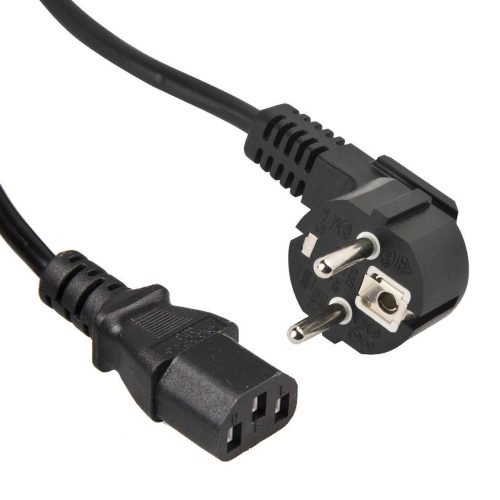 Cablu de alimentare PC/monitor, lungime 1.7 m, negru