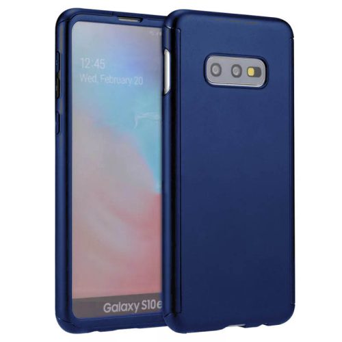 Husă Full Cover 360° pentru Samsung Galaxy S10e (față + spate), albastra