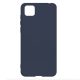 Husa Huawei Y5P Matt TPU, silicon moale, albastru inchis