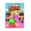 Puzzle 80 piese, 20 x 15 cm, personaje Stumble Guys, model 3
