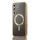 Husa Samsung Galaxy A17, Electroplating Magsafe TPU, protectie camera, aurie