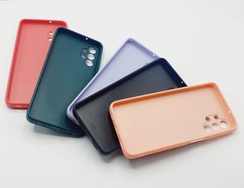 Husa Samsung Galaxy A52 Diamond Soft Case, protectie camere, mov lila