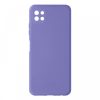 Husa Samsung Galaxy A22 5G Luxury Silicone, catifea in interior, violet
