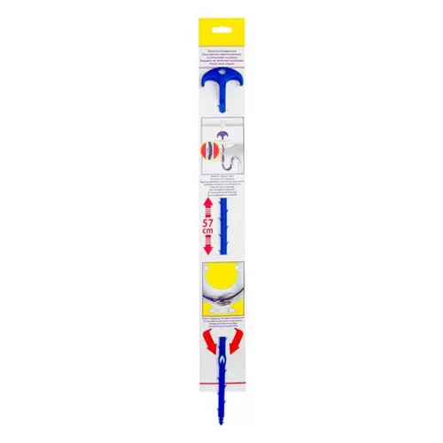 Dispozitiv de desfundat canalizarea, plastic, 57 cm, albastru