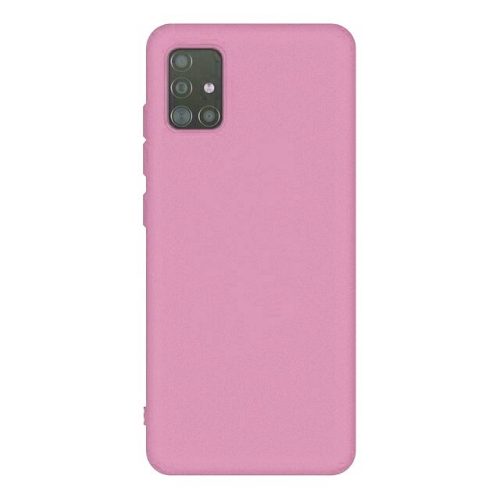 Husa Huawei P40 Lite E Matt TPU, silicon moale, roz