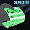 Folie de protectie Ceramic Film pentru Apple iPhone 12 Pro Max, margini negre