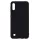 Husa Samsung Galaxy A10, Luxury Silicone, catifea in interior, neagra