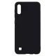 Husa Samsung Galaxy A10, Luxury Silicone, catifea in interior, neagra