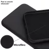 Husa Samsung Galaxy A10, Luxury Silicone, catifea in interior, neagra