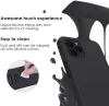 Husa Samsung Galaxy A10, Luxury Silicone, catifea in interior, neagra