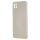 Husa Samsung Galaxy A22 5G Luxury Silicone, catifea in interior, protectie camere, bej