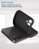Husa Samsung Galaxy A54, Luxury Silicone, protectie camera, catifea in interior, mov lila